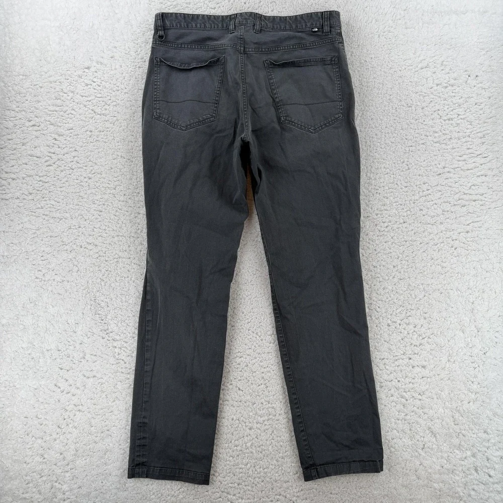 The North Face Pants Mens 34x30 Gray Canvas Chino Straight Casual Outdoor
